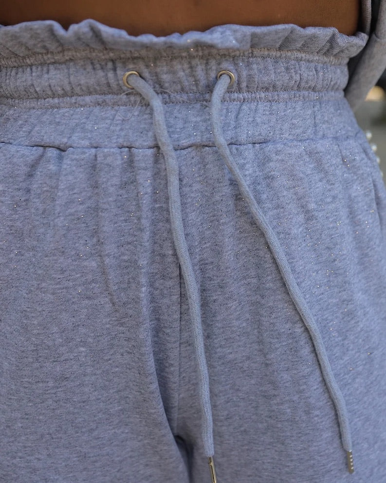 Pearl Trim Jogger Set