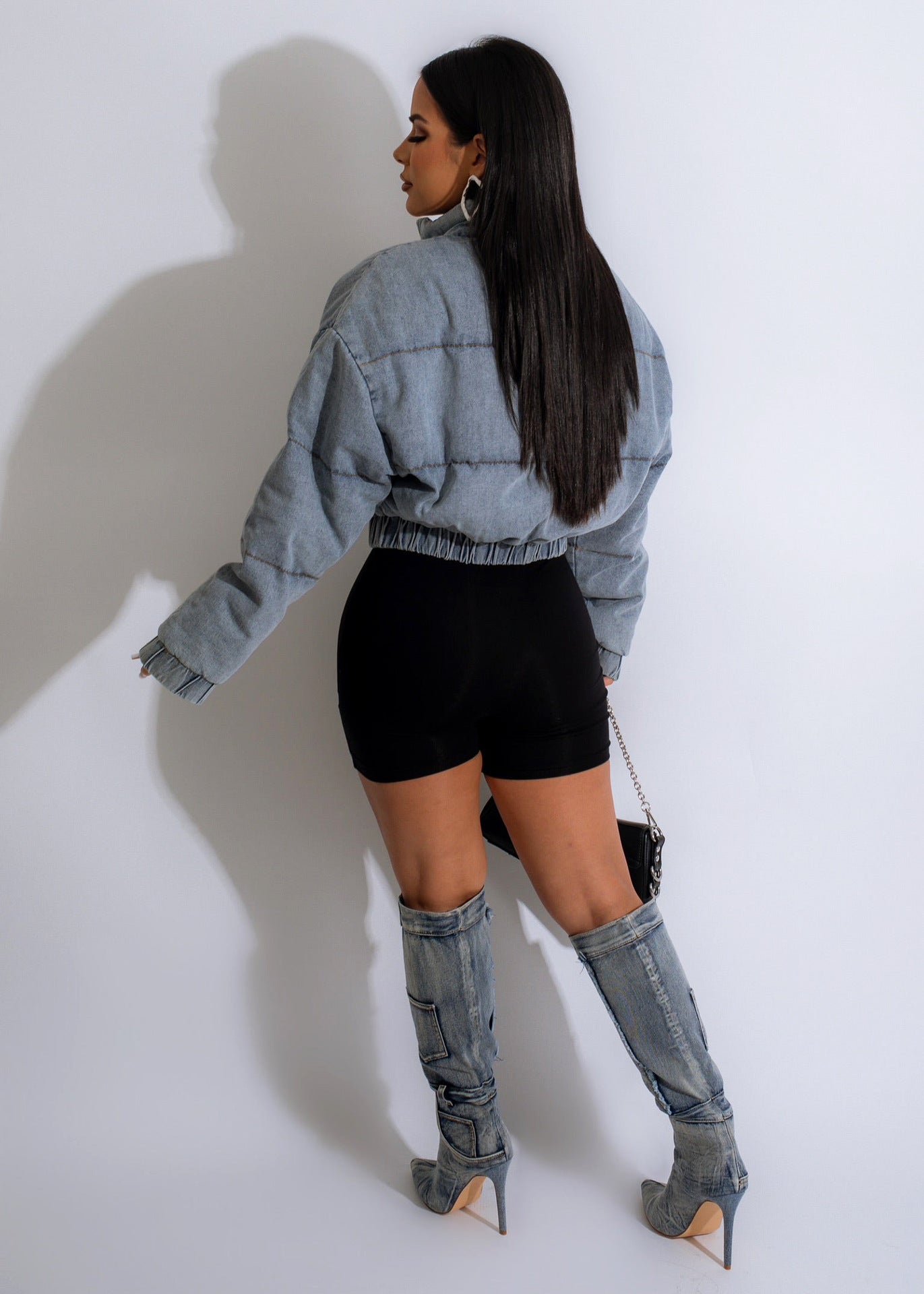 Denim Cargo Jacket