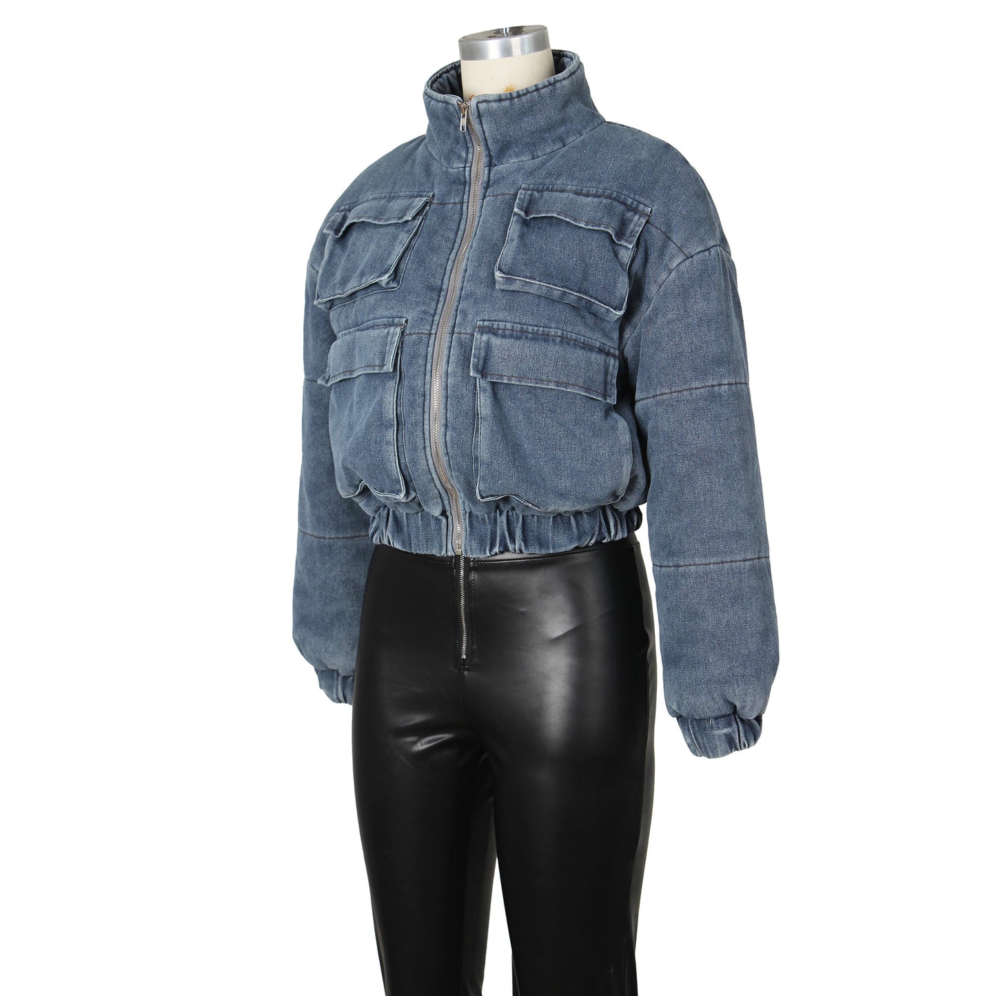 Denim Cargo Jacket